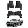 Adecuado para Tapetes de Piso para Camioneta Chevrolet Tapetes de Piso Impermeables de Cobertura Total Especiales para Tapetes de Piso de Coche Chevy para D-Max