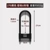 Cerradura de puerta de vidrio, cerradura en forma de U, cerradura para tienda, puerta de escaparate, cerradura de embutir, puerta corrediza, cerradura de combinación para motocicleta, cerradura larga, cerradura en forma de U para exteriores