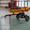 Divisora de Lenha Vertical para Uso Doméstico, Divisora de Lenha a Gasolina, Divisora de Lenha de 25 Toneladas, Divisora de Lenha Vertical e Horizontal de Dupla Finalidade para Uso Doméstico
