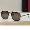 Ct0194 Moda Europea y Americana Transfronteriza Cuadrado Retro Metálico Gafas de Sol de Negocios para Hombres Gafas de Sol para Vacaciones para Mujeres