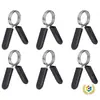 Anillo de Seguridad de Collar para Barra de Pesas Pinza de Resorte para Mancuernas Diámetro del Agujero 25/50mm Abrazadera de Fijación para Barra de Pesas Pinza de Resorte
