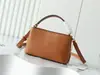 Bolso Tote de Alta Calidad Marca TB Serie Britten para Dama Nuevo Bolso de Mano Mini Piel de Vaca Textura Lichi