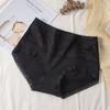 Roupa Íntima Feminina de Algodão Puro Cintura Média Estilo Fino Primavera e Verão Sem Costura Respirável Amigável à Pele Confortável Cor Sólida Que Abraça o Quadril Levanta o Bumbum Crotch Antibacteriano