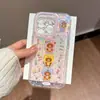 Tres Fundas de Cabeza de Oso Adecuadas para iPhone 17 Pro Max, Elegantes 16/15 Pro de Mano 15 Apple 17 Fundas para Teléfono