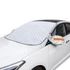 Venta directa de fábrica protector de nieve para coche invierno magnético anticongelante anticongelante cubierta de nieve parasol protector solar aislamiento térmico funda para coche