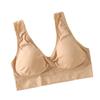Sujetador deportivo Yoga Ropa interior deportiva Malla hueca Transpirable talla grande Sin aros Chaleco sujetador deportivo para mujer