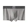 Calzoncillos tipo bóxer de algodón puro para hombre con entrepierna antibacteriana, transpirables, sin costuras, alta elasticidad, ropa interior cómoda de cuatro esquinas para adolescentes