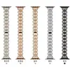 Pulseira Adequada para Apple Watch S8 Fivela Criativa Pulseira de Metal Applewatchs4567Se Geração Corrente de Liga