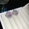 Pendientes de Anillo Abierto Cuadrados de Circonita Vintage Estilo de Corte Anillo para Dedo Índice Set de Diseño de Lujo Ligero Alta Gama