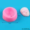 Molde de Silicona para Decoración de Pasteles de Fondant, Caramelo de Chocolate, Maquillaje Facial, Jabón de Aromaterapia, Bricolaje, Cara Humana