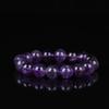 Pulsera de Amatista Natural, Diseño de Lujo Sencillo, Círculo Único, Cálida y Suave, Regalo Navideño, Preferida, Brillo Delicado, Venta al por Mayor Directa