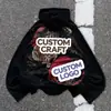 Sudadera Pesada de Marca de Moda Hecha a Medida Exportación Transfronteriza Prendas Superiores Personalizadas con Dibujos y Muestras Fábrica de Prendas Oemodm Muestreo y Procesamiento