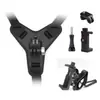 Gopro12/11/10/9/8 cámara deportiva casco de ciclismo soporte de barbilla asiento fijo Dajiang perro de montaña accesorios
