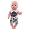 Ropa Nueva para Muñeca Americana de 18 pulgadas Traje de Baño Casual de Manga Corta para Hombre Accesorios para Muñecas Americanas Venta al por Mayor