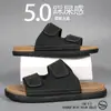 Venda Quente Transfronteiriça Sapatos Birkenstock Meio Abertos Chinelos Masculinos de Uma Tira Verão Antiderrapante Solado Grosso Uso Externo Esportes Sandálias de Solado Macio
