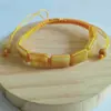 Pulsera tejida multicolor cuadrada transfronteriza Lapislázuli Amatista Ojo de Tigre Pulsera tejida Pulsera tejida piramidal