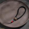 Cordão para Celular Imperial Sand Corda Curta para Pendurar no Pulso Anel Pulseira Pingente para Celular Tecido à Mão Masculino e Feminino Anti-perda