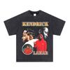 Comercio exterior mayoreo retro lavado viejo figura estampada camiseta manga corta para hombre moderna ins hip-hop hiphop top eBay
