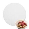 Assar papel pad bandeja papel silicone óleo de papel redondo pizza bolo assadeira assar asas de frango churrasco fritura de papel almofada papel absorvente de óleo