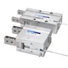 Cilindro Pneumático de Dedo Hfy6 Garra Manipuladora Dedo de Abertura e Fechamento de 180 Graus Hfr10 16 20 25 32