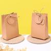 Caja de dulces de regalo de boda verde Mori transfronteriza, sencilla, dorada, agradecimiento de boda, caja de dulces, caja vacía al por mayor