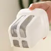 Cocina Transparente Almacenamiento Giratorio Sellado Tarro Grado Alimenticio Acero Inoxidable 304 Filtro para Cold Brew Yogurt Caja de Almacenamiento