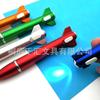 Papelería creativa bolígrafo de cohete de dibujos animados lindo bolígrafo con luz LED bolígrafo de regalo de avión bolígrafo de misil bolígrafo giratorio