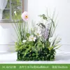 Hc-Bz3 Flores Artificiais para Cenário, Vitrine de Loja, Plantas Verdes, Flores Artificiais, Plantas Decorativas de Chão
