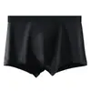 Ropa Interior Nueva para Hombre Moda Sencilla Algodón Fino Calzoncillos tipo bóxer Transpirables de Tiro Medio Color Sólido Calzoncillos