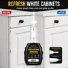 Pintura de reparación de electrodomésticos blancos transfronteriza para lavadoras y refrigeradores, bolígrafo de retoque para reparación de rayones y desconchones de pintura, líquido de reparación de pintura de puntos de doble punta
