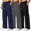 2026 Amazon Pantalones de Verano de Color Sólido para Hombre Multicolores Moda Rectos Simples Deportivos Modernos Versátiles Casuales