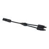 Conector Mc4 Tipo Y Conector de 3 Vías Panel Fotovoltaico Solar Paralelo Conector Impermeable Placa de Batería Conector 2 a 1