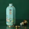 Garrafa de Vinho de Cerâmica Jingdezhen Pacote 0,5 kg Pré-venda Nova Bonita Frasco Conjunto de Vinho Coleção Ornamento