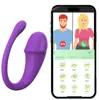 Huevo Vibrador Controlado por App para Mujeres, Portátil Dentro y Fuera del Cuerpo, Fuerte Vibración Alternativa Juguete Sexual para Adultos