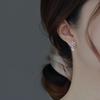 Aretes de plata Dongju para mujer 2022 nuevos aretes de flores de moda con borla diseño de nicho aretes colgantes