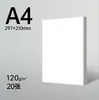 Papel Blanco Holandés A4 Engrosado Hecho a Mano Arte Dibujo Cartulina Dura Papel para Póster Infantil Papel Especial para Marcador Blanco