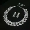 Collar de Perlas de Moda Popular Transfronterizo para Mujer, Joyería de Novia, Pendientes, Accesorios de Cadena para Clavícula de Lujo de Gama Alta de Nicho