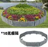 Cerca de Jardim Pequena de Contenção de Grama Conjunto de Barreira de Água Cerca de Plástico Varanda Canteiro de Flores Externo Cerca Elevada Vaso de Flores