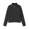 350g Terciopelo de Doble Cara Parche de Bolsillo Patchwork Cuello Alto Cardigan con Cremallera Moda Casual Versátil Elegante Chaqueta para Mujer