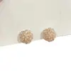 Agita el sonido de los pendientes de flor de hortensia del mismo estilo para mujer, aguja de plata 925, diseño de nicho, pendientes versátiles de temperamento de alta gama