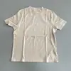 A criança absoluta entrará nas boas mercadorias recomendar gola alta meia lixada manga curta primavera e verão novo T-shirt casual de cor sólida para combinar com tudo mulheres