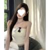 Fotos Reales, Precio Real: Top de Tirantes Puro y Sexy de Verano para Mujer, Ropa Interior Corta Ajustada Adelgazante Fábrica