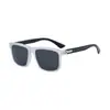 Nuevas Gafas de Sol Polarizadas Cuadradas de Moda Europea y Americana para Hombre 2025 con Diseño Único de Varillas de PC, Gafas de Sol para Protección Solar al Aire Libre para Hombre, Transfronterizo