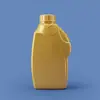 Contenedor de Aceite de Plástico HDPE de 4 Litros con Línea de Nivel de Líquido, Sellado y a Prueba de Fugas, Adecuado para Diésel, Gasolina, Aceite Lubricante y Anticongelante