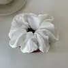 Gomas Elásticas de Satén Sedoso Estilo Francés de Lujo Perezoso, Grandes y Pequeñas, para Mujeres, Gomas para el Cabello Coreanas, Accesorios Elásticos para el Cabello