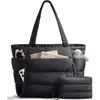 Nueva Bolsa de Tote de Gran Capacidad Transfronteriza de Amazon, Bolsa de Viaje Multifuncional, Bolsa de Almacenamiento Portátil, Neceser de Alta Gama