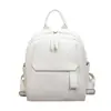 Mochila casual, de nicho, cor sólida para mulheres, 2026, moderna, artística, leve, mochila estudantil, bolsa de viagem e armazenamento