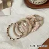 Faixa de Cabelo Kuromi Intestino Delgado Infantil Faixa de Cabelo para Festa de Menina Faixa de Cabeça de Princesa Conjunto de Faixas de Cabelo Altamente Elásticas para Meninas