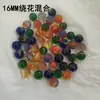 Contas de vidro manchado bolinhas bola de vidro cor sólida 16mm25MM bola de vidro 8090 contas de cristal nostálgicas