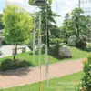 Lâmpada Sino de Vento Coluna de Bolhas Quatro Colunas Solares LED Colorido Mudança de Cor Coluna de Bolhas Coluna de Bolhas em Arco Lâmpada Sino de Vento